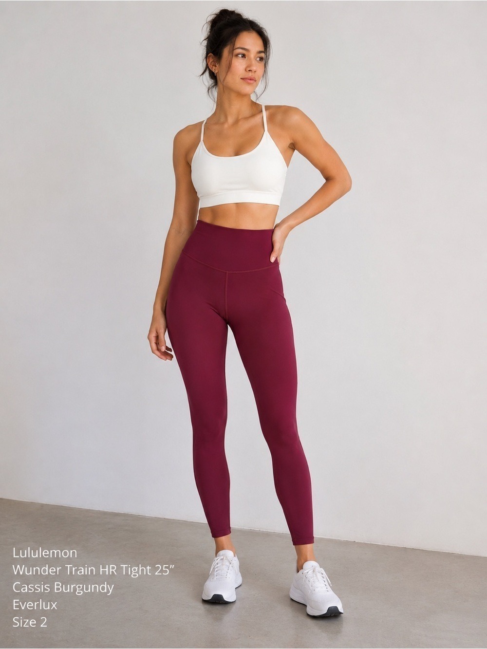 lululemon athletica High-Rise Leggings in Cassis Burgundy